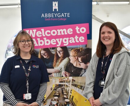 Abbeygate recruitment team at the 2023 Suffolk Show