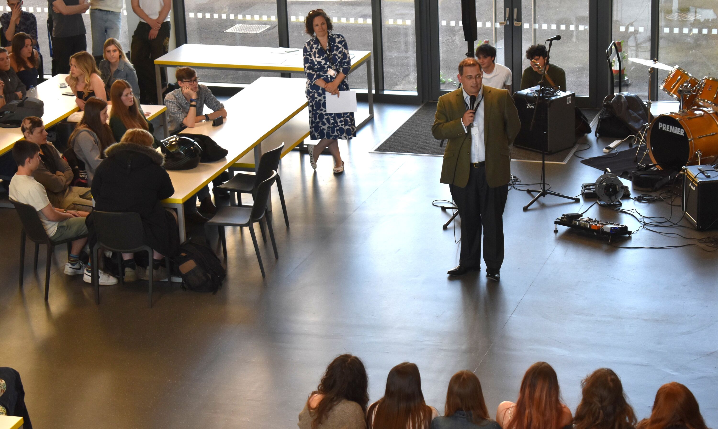 Stuart Small   Deputy Principal at Eastern Education Group host the annual Abbeygate Sixth Form College student recognition awards